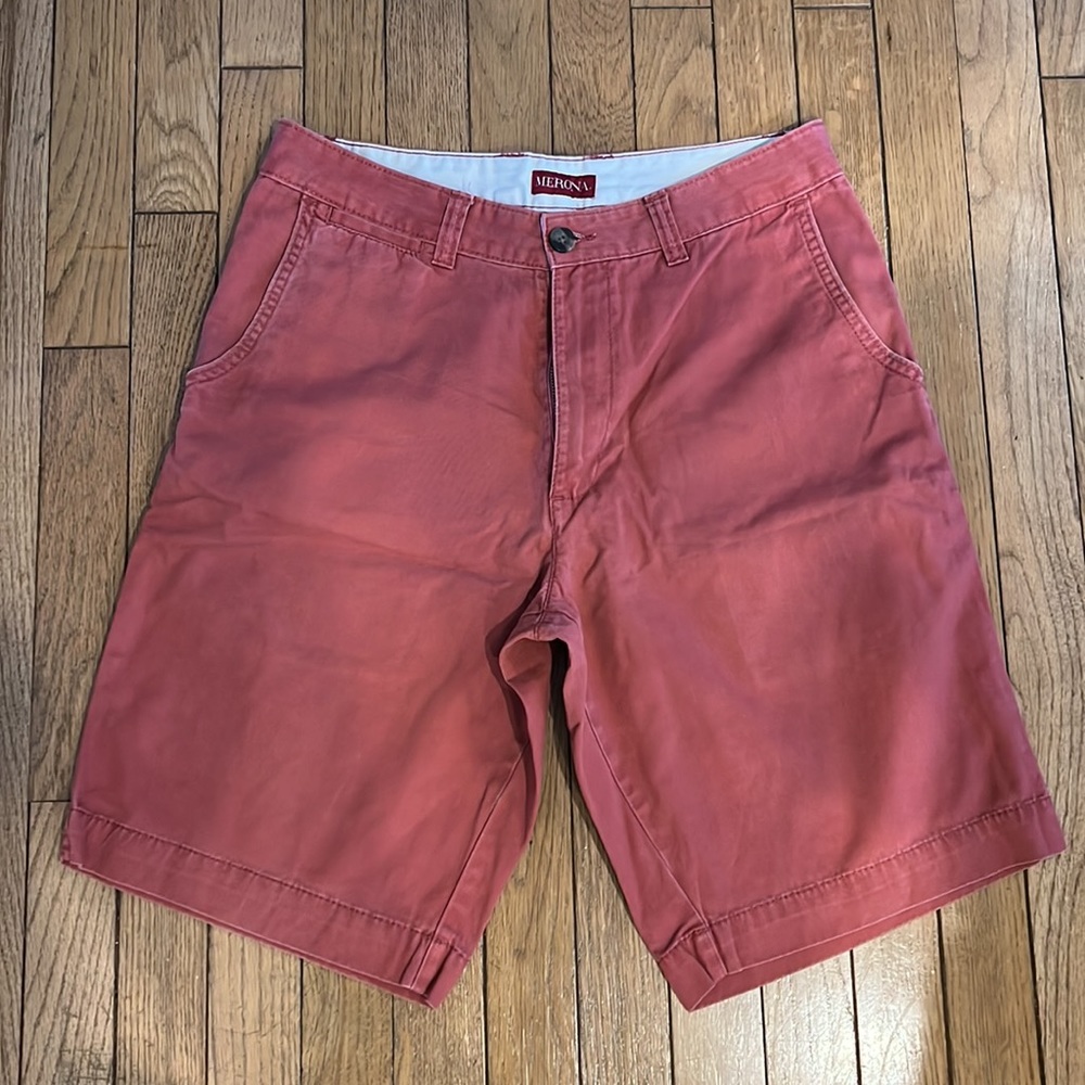 Red merona shorts
